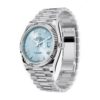 Rolex Day Date Ice Blue Grooved Replica