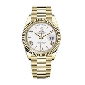 rolex-day-date-ii-collection-gold-white-roman-dial-218238-replica.jpg Rolex Collection Replica