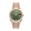 Rolex Day-Date Rose Gold President Green Roman Dial 228235 Replica