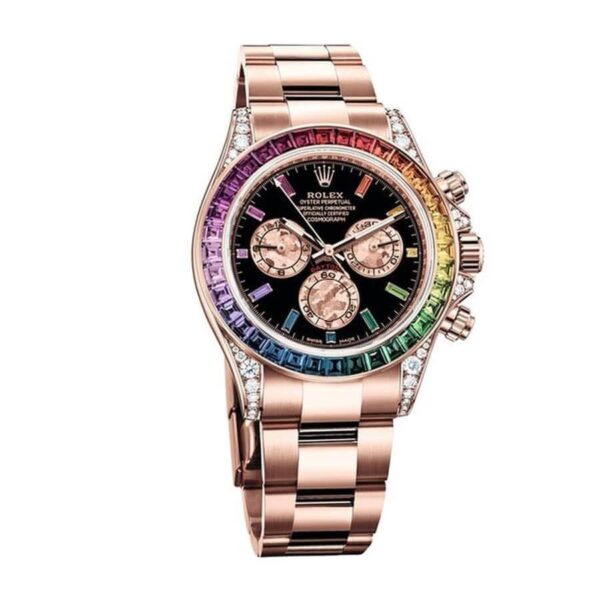 Rolex Daytona Cosmograph 116519 Rainbow & Black Dial Replica