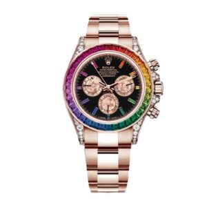 rolex-daytona-cosmograph-rainbow-crystals-bezel-black-dial-116519-replica.jpg Rolex Daytona Cosmograph 116519 Rainbow & Black Dial Replica