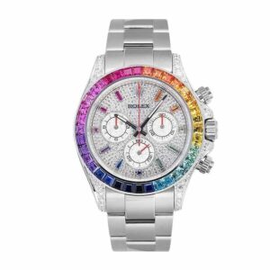 rolex-daytona-white-gold-diamond-set-custom-rainbow-116509-replica.jpg Rolex Daytona Rainbow Replica
