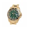 Rolex GMT-Master II 11678LN Yellow Gold Green Dial oyster Replica