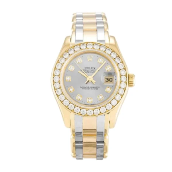 rolex-pearlmaster-replica-4.webp Rolex Tridor Pearlmaster Ladies Gold & Diamond 80298-0048 Replica