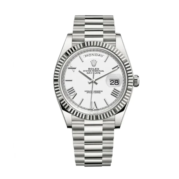 Rolex Day-Date II 218239 Grey Roman Dial Replica