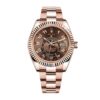 rolex-sky-dweller-chocolate-dial-rose-gold-326935-replica.jpg Rose Gold Sky-Dweller Replica