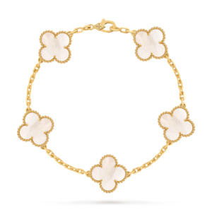 ScreenShot_2026-01-31_170448_408 Van Cleef & Arpels Vintage Alhambra bracelet, 5 four-leaf lucky pattern Replica