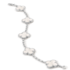 Van Cleef & Arpels Vintage Alhambra bracelet, 5 four-leaf lucky pattern Replica