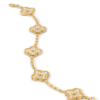 Van Cleef & Arpels Vintage Alhambra bracelet, 5 four-leaf lucky pattern Replica
