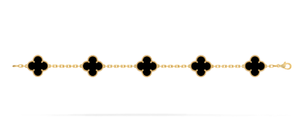 ScreenShot_2026-01-31_171115_918 Van Cleef & Arpels Vintage Alhambra bracelet, 5 four-leaf lucky pattern Replica