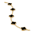 ScreenShot_2026-01-31_171120_875 Van Cleef & Arpels Vintage Alhambra bracelet, 5 four-leaf lucky pattern Replica