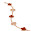 Van Cleef & Arpels Vintage Alhambra bracelet, 5 four-leaf lucky pattern Replica
