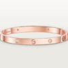 Cartier Love Collection Medium Size Bracelet Set with 4 Diamonds – Replica