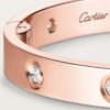 Cartier Love Collection Large Size Bracelet Set with 10 Diamonds – Replica
