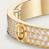 Cartier Love Collection Large Size Bracelet Fully Paved with Diamonds – Replica
