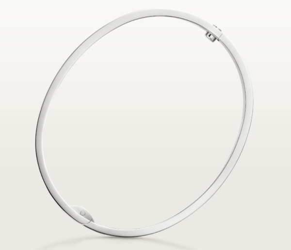 Cartier Love Collection Large Size Bracelet with 10 Diamonds and Full Paved Diamonds – Replica