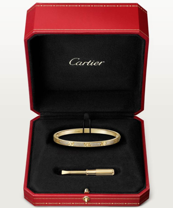 ScreenShot_2026-02-01_131204_273 Cartier Love Collection Small Size Bracelet Fully Paved with Diamonds – Replica