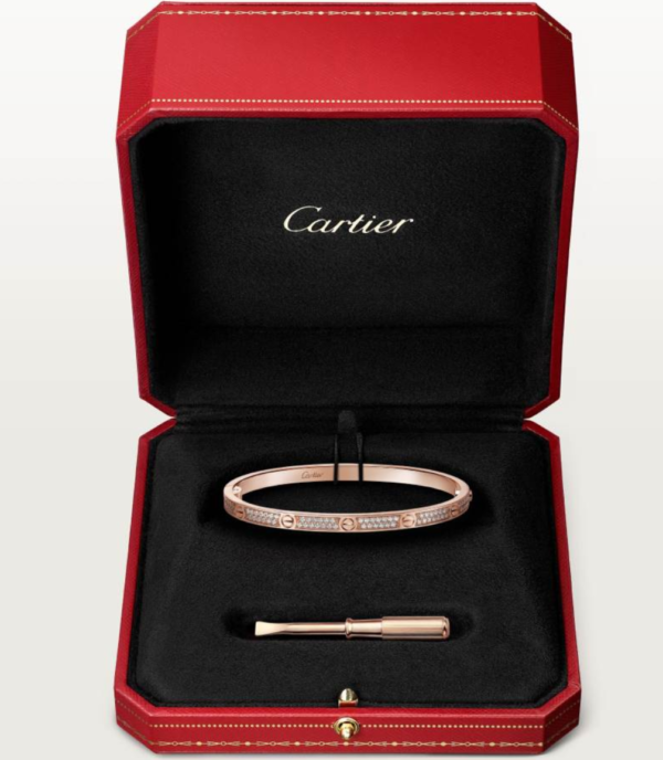 ScreenShot_2026-02-01_131249_718 Cartier Love Collection Small Size Bracelet Fully Paved with Diamonds – Replica