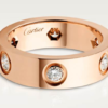 Cartier LOVE Ring, Large Model Set with 6 diamonds Replica