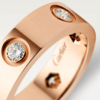 Cartier LOVE Ring, Large Model Set with 6 diamonds Replica
