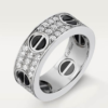 Cartier LOVE Ring, Large Model Full diamond setting Replica