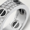 Cartier LOVE Ring, Large Model Full diamond setting Replica