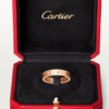 Cartier Love Collection Ring, Small Size, Set with 1 Diamond - Replica