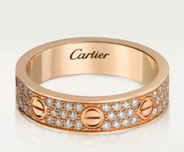 ScreenShot_2026-02-01_140014_439 Cartier Love Collection Ring, Small Size, Fully Paved with Diamonds - Replica