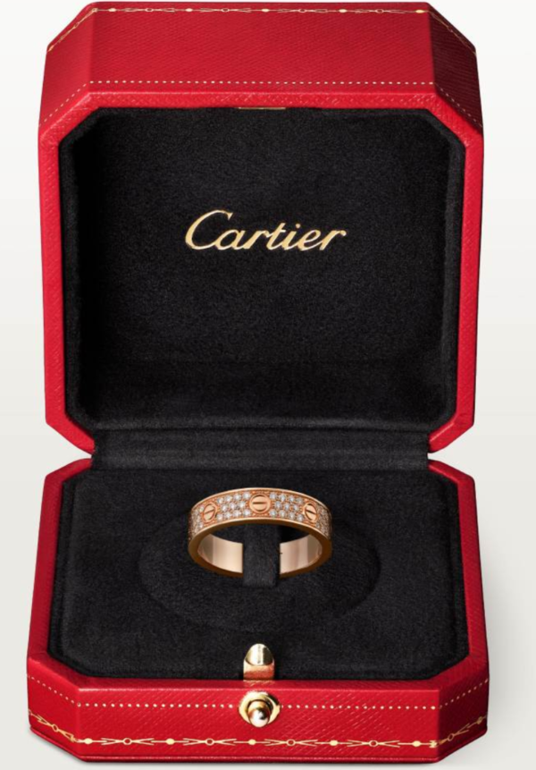 ScreenShot_2026-02-01_140101_817 Cartier Love Collection Ring, Small Size, Fully Paved with Diamonds - Replica