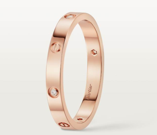 ScreenShot_2026-02-01_140511_195 Cartier Love Collection Ring, Mini Size, Set with 4 Diamonds