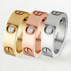 ScreenShot_2026-02-02_172954_195 Cartier LOVE Ring, Large Model Set with 3 diamonds Replica