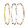 Cartier Love Collection Small Size Bracelet Set with 10 Diamonds – Replica